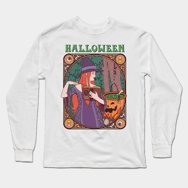 Witchcraft Long Sleeve T-Shirt by atomiqueacorn